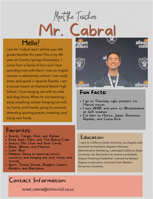 Meet the Teacher